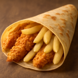 كرسبي على بطاطس